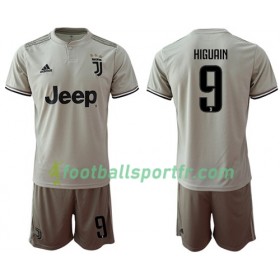 Tenue Juventus Higuain 9 Enfant Extérieur 2018-2019 Maillot de Foot